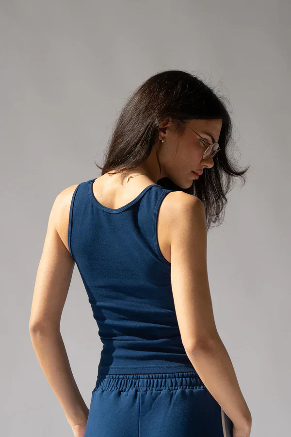 ARAMINTA JAMES - MIO TANK (MIDNIGHT BLUE) - Image 3