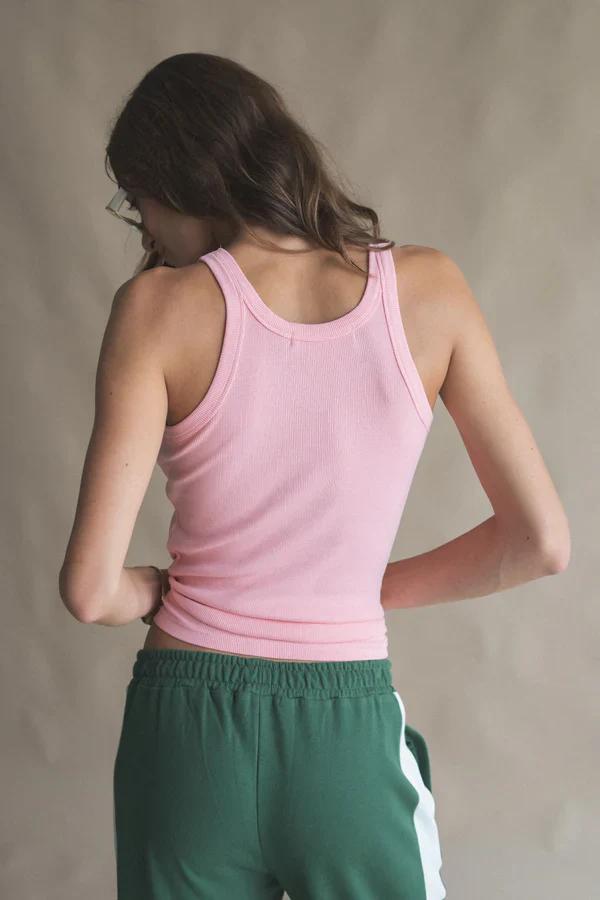 ARAMINTA JAMES - MONOGRAM TANK (PINK) - Image 5
