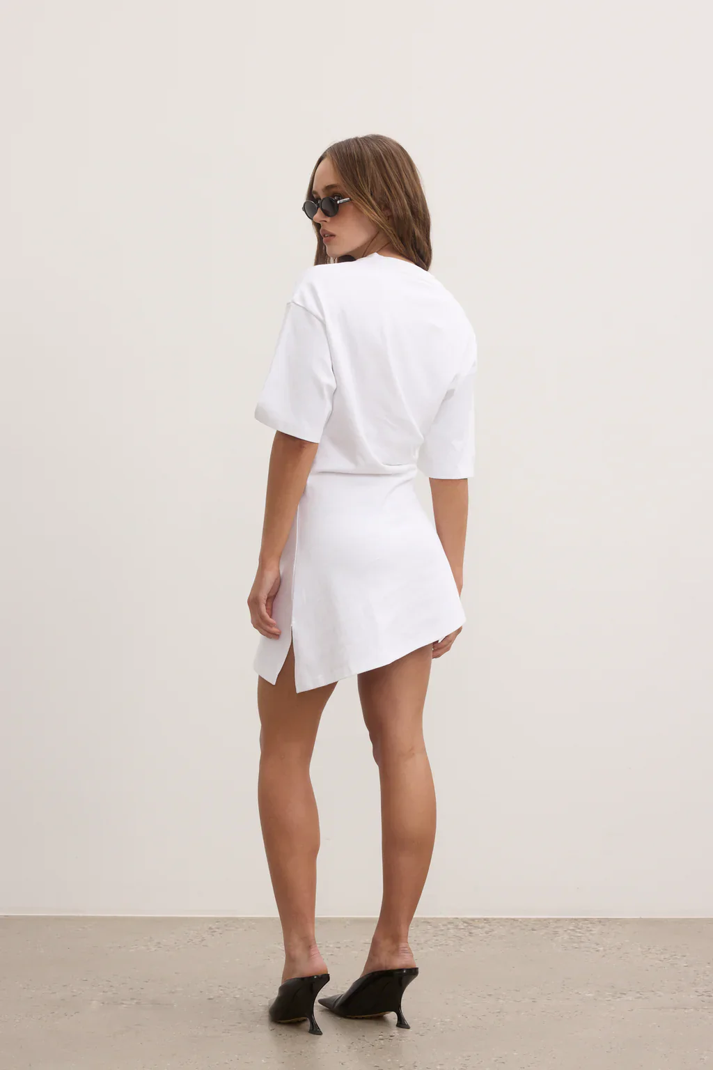 BAYSE BRAND - JOANNA MINI DRESS (WHITE) - Image 3