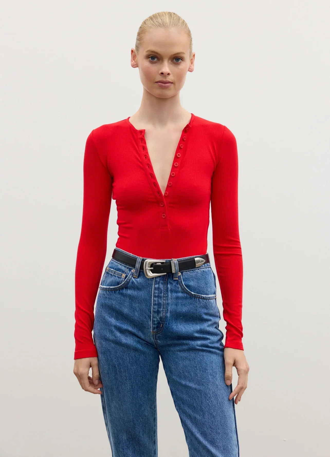 BAYSE BRAND - LARA BODYSUIT (CHERRY RED) - Image 4