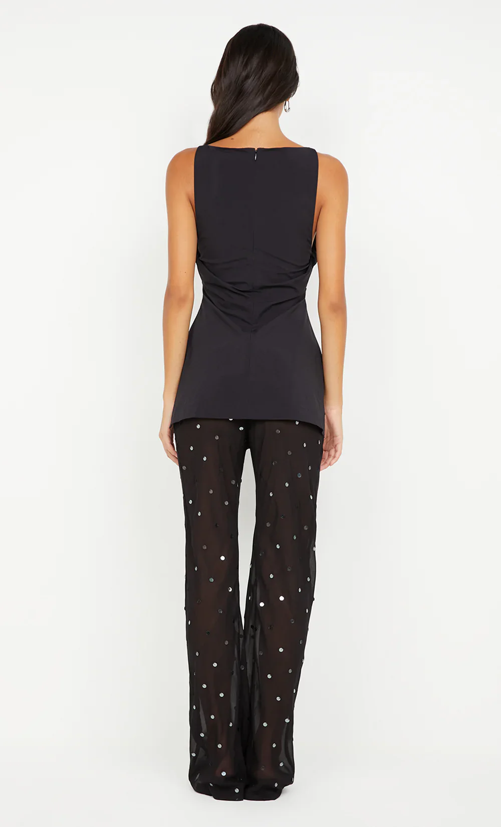 BEC + BRIDGE - DOMENIC BOAT NECK TOP (BLACK) - Image 3