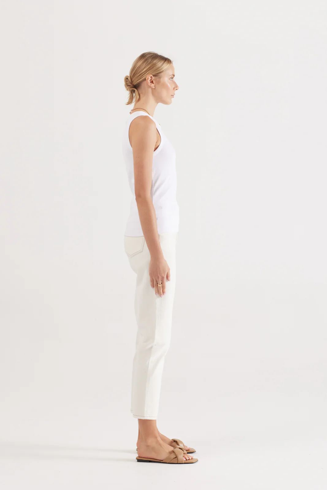 ELKA COLLECTIVE - Nola Tank (White) - Image 4