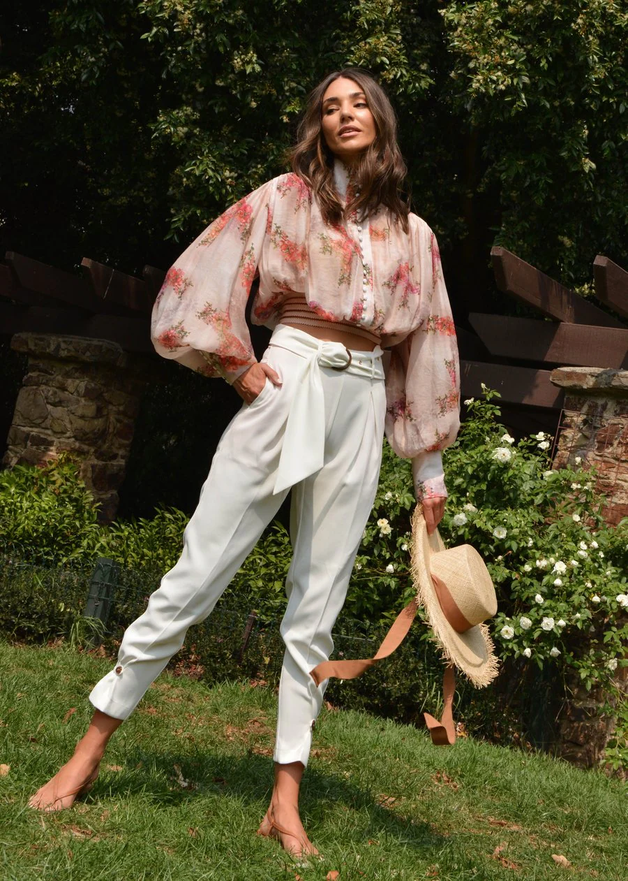 MACKENZIE MODE - Shooting Stars Pants (Winter White) - Image 3