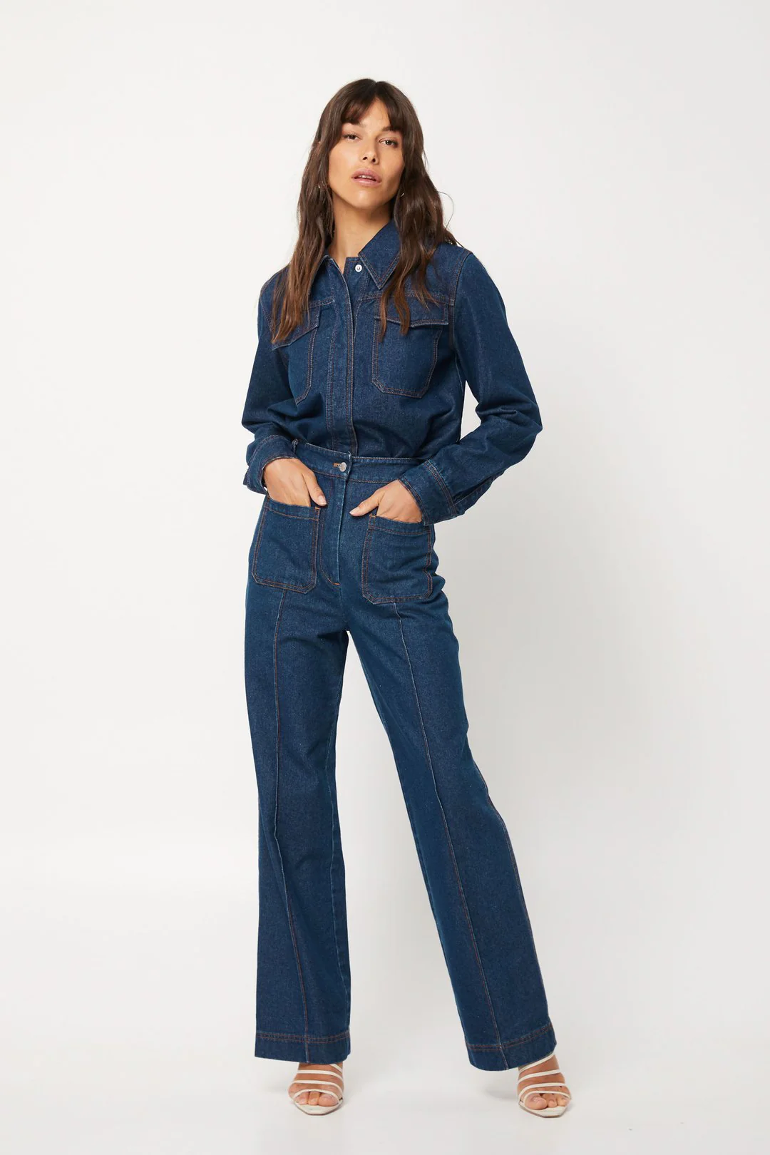 MOSSMAN - The After Dark Pant (Dark Denim) - Image 4