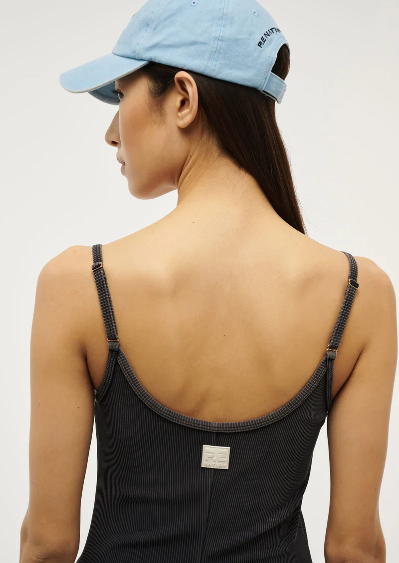 PE NATION - ACTUALISE DRESS (WASHED BLACK) - Image 4