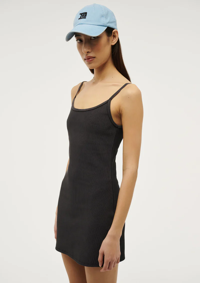 PE NATION - ACTUALISE DRESS (WASHED BLACK) - Image 5