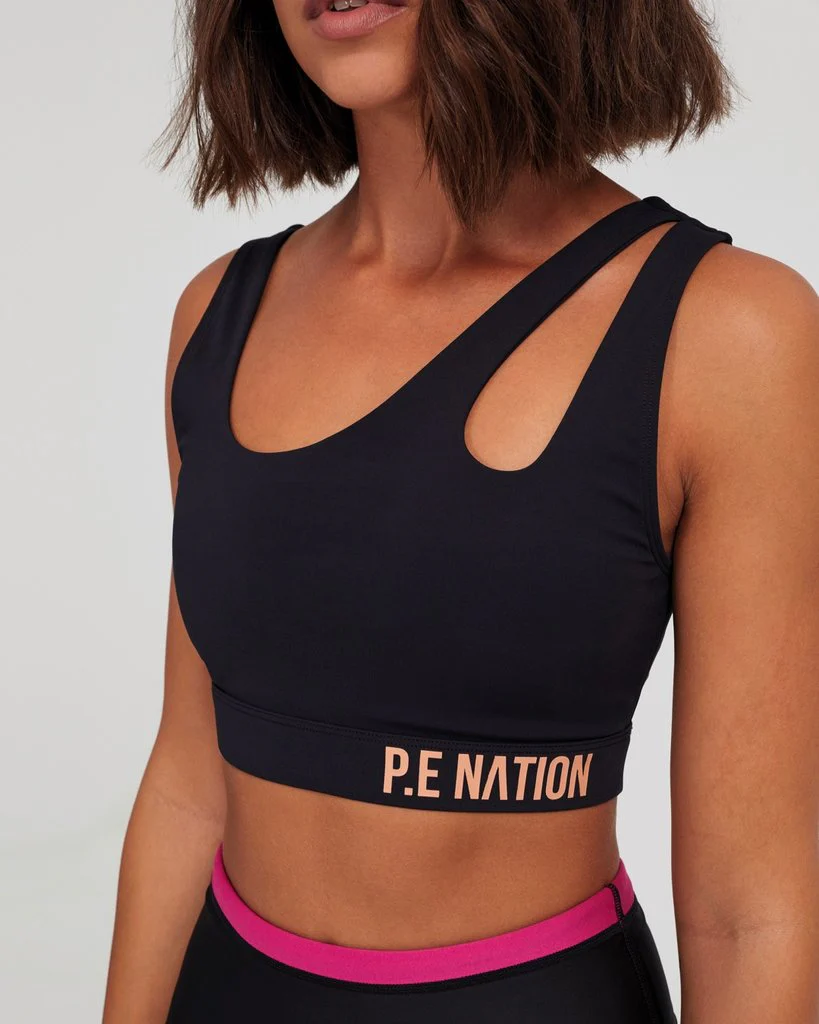 PE NATION -  BASKET CUT SPORTS BRA - Image 3