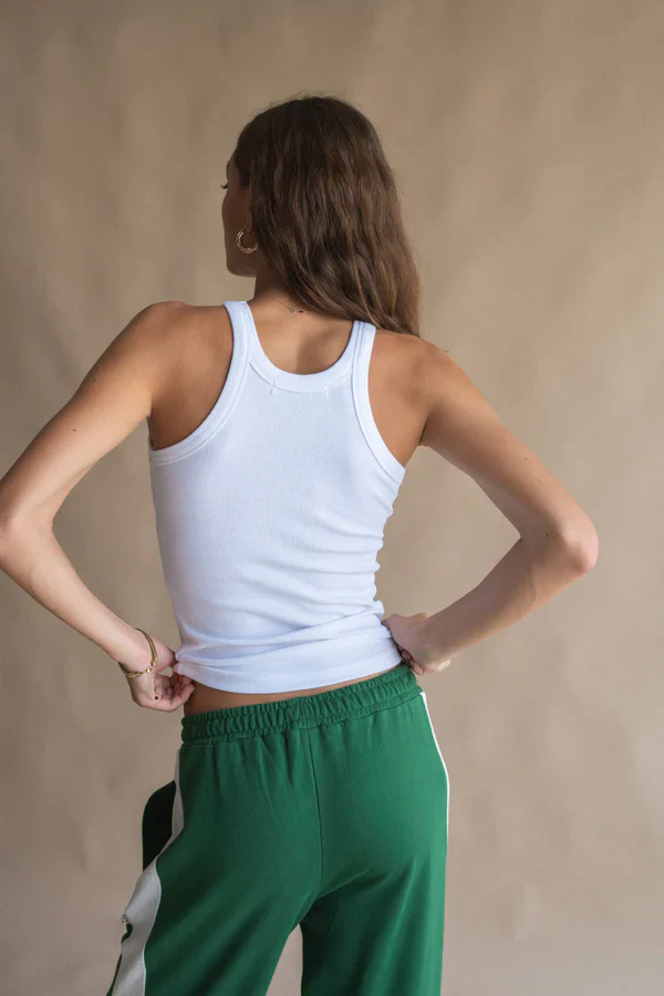 ARAMINTA JAMES - MONOGRAM TANK (SNOW) - Image 3