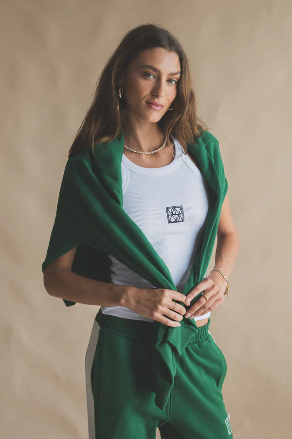 ARAMINTA JAMES - MONOGRAM TANK (SNOW) - Image 5