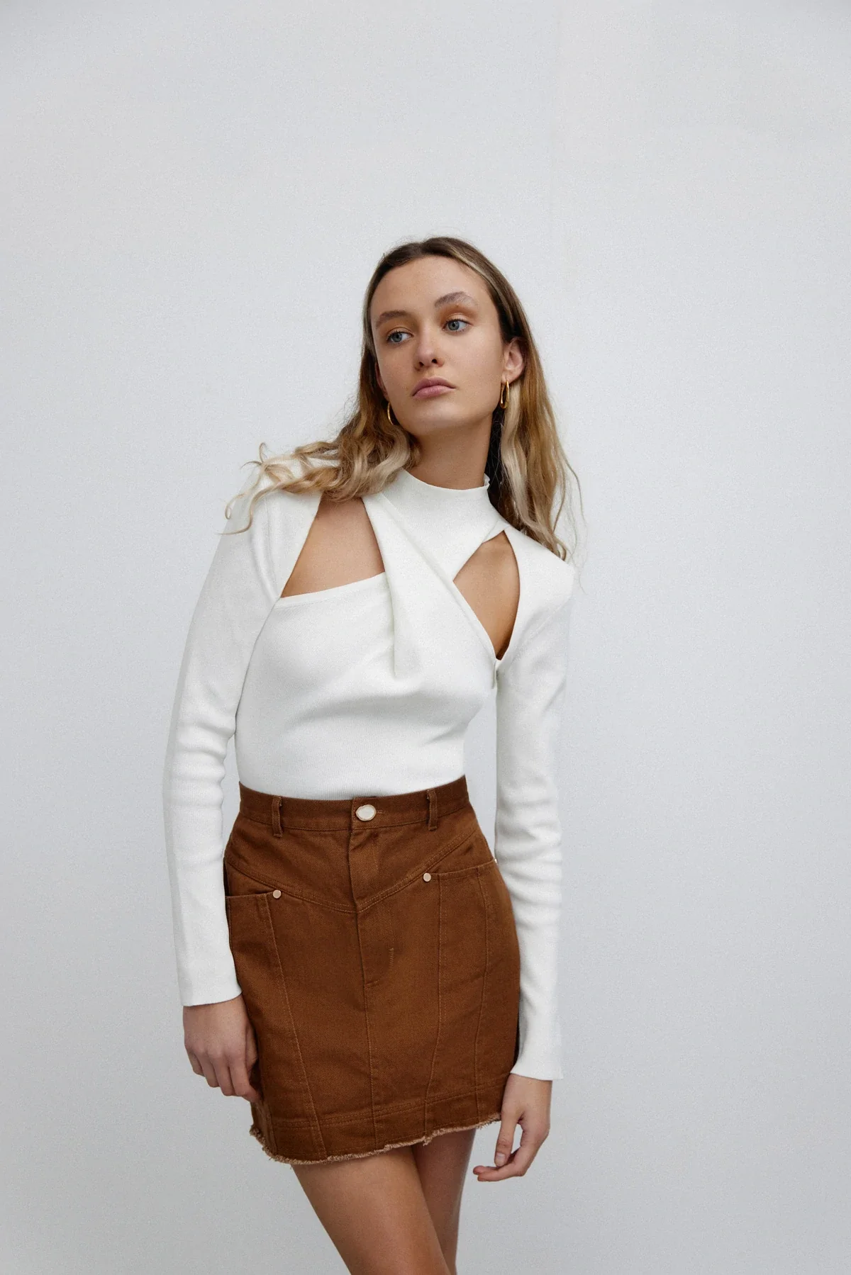 SIGNIFICANT OTHER - Adi Top (Cream With Almond Bind) FINAL SALE - Image 4