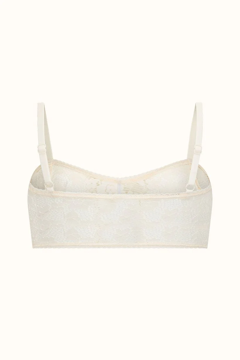 SPELL - LUX LISBON LACE BRALETTE (VINTAGE CREAM) - Image 4